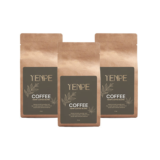 Hemp Coffee Blend - Medium Roast 4oz (113gms)